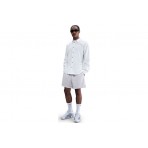 Nike Club French Terry Ανδρικό Αθλητικό Σορτς Γκρι Ανοιχτό