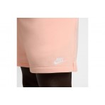 Nike Club French Terry Ανδρική Αθλητική Βερμούδα Σομόν