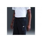 Nike Club Fleece Cargo Ανδρική Αθλητική Βερμούδα Μπλε Σκούρο