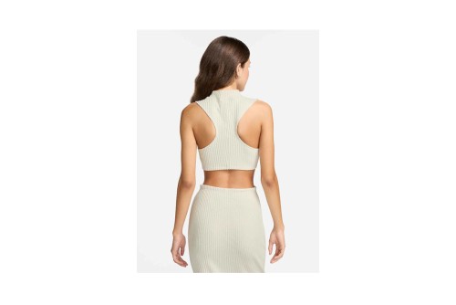 Nike Crop Top Αμάνικο Γυναικείο (FN3677 104)