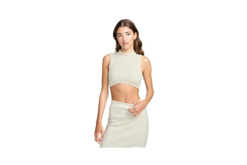 Nike Crop Top Αμάνικο Γυναικείο (FN3677 104)