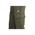 Nike Club Fleece Cargo Παντελόνι Φόρμας Ανδρικό (FN3805 222)
