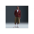 Nike Club Fleece Ανδρική Ζακέτα Με Κουκούλα Μπορντό