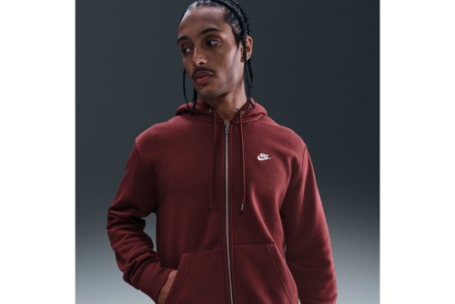 Nike Club Fleece Ζακέτα Βαμβακερή Ανδρική (FN3861 619)