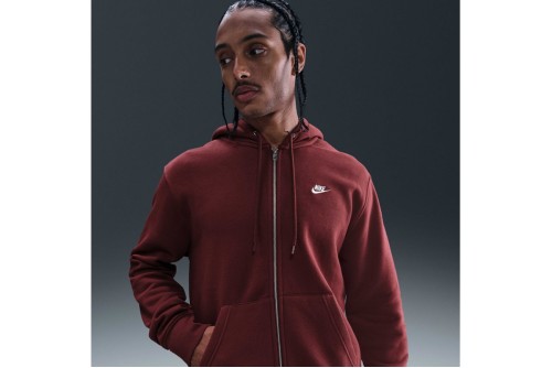 Nike Club Fleece Ζακέτα Βαμβακερή Ανδρική (FN3861 619)