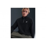 Nike Sportswear Club Fleece Ανδρική Μακρυμάνικη Μπλούζα Μαύρη