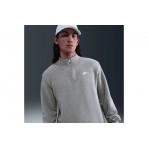 Nike Sportswear Club Fleece Ανδρική Μακρυμάνικη Μπλούζα Γκρι