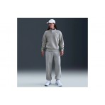 Nike Sportswear Club Fleece Ανδρική Μακρυμάνικη Μπλούζα Γκρι