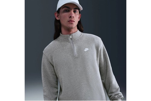 Nike Sportswear Club Fleece Μπλούζα Με Φερμουάρ Ανδρική (FN3864 063)