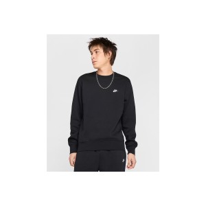Nike Club Fleece Μπλούζα Με Λαιμόκοψη Ανδρική (FN3886 010)