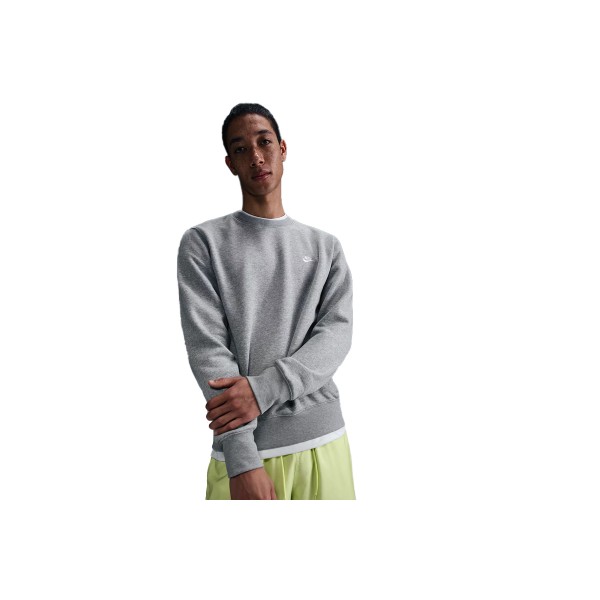 Nike Club Fleece Μπλούζα Με Λαιμόκοψη Ανδρική (FN3886 063)