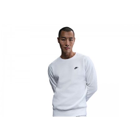 Nike Club Fleece Μπλούζα Με Λαιμόκοψη Ανδρική 