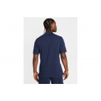 Nike Club Ανδρική Κοντομάνικη Polo Μπλούζα Μπλε Σκούρο