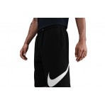 Nike Club Fleece Ανδρική Αθλητική Βερμούδα Μαύρη