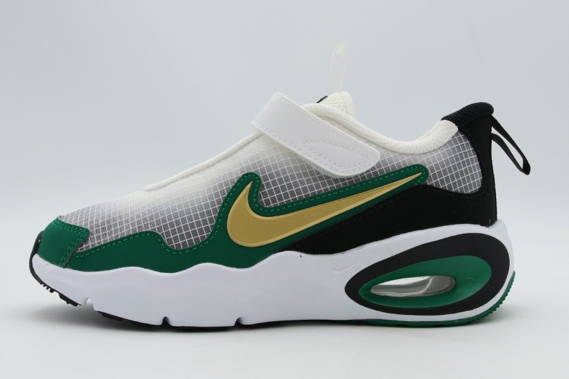 Nike Air Max Nova Παιδικά Sneakers Λευκά, Πράσινα, Χρυσά