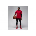 Jordan Sport Dri-FIT Ανδρικό Κοντομάνικο T-Shirt Κόκκινο