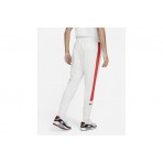 Nike Air Ανδρικό Παντελόνι Φόρμας Λευκό & Κόκκινο