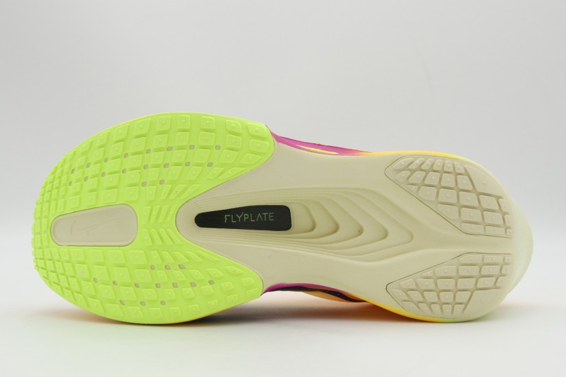 Nike Zoom Fly 6 Ανδρικά Αθλητικά Παπούτσια για Τρέξιμο Κίτρινα, Ίντιγκο, Μωβ, Φυτρί