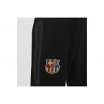 Nike F.C. Barcelona Tech Fleece Παιδικό Παντελόνι Φόρμας Μαύρο