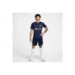 Nike Barcelona Pre-Match Home 24-25 Φανέλα Μπλε Σκούρο, Χρυσή