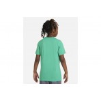 Nike Παιδικό Κοντομάνικο T-Shirt Πράσινο