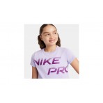 Nike Dri-FIT Essential Παιδική Κοντομάνικη Crop Top Μπλούζα