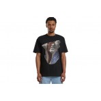 Forgotten Faces Irezumi Ανδρικό Κοντομάνικο T-Shirt Μαύρο