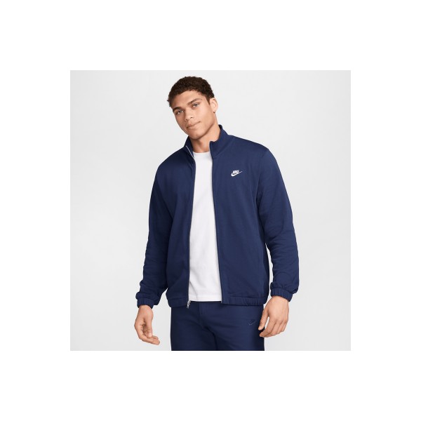 Nike Club Knit Ζακέτα Βαμβακερή Ανδρική (FQ3426 410)