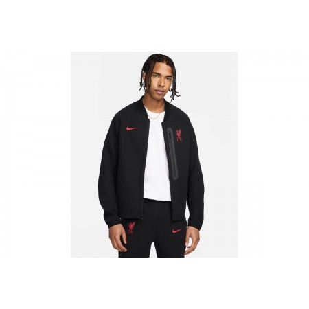 Nike Liverpool Fc Tech Fleece Ζακέτα Βαμβακερή Ανδρική 
