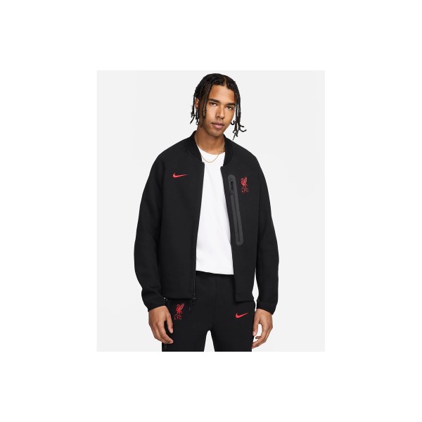 Nike Liverpool Fc Tech Fleece Ζακέτα Βαμβακερή Ανδρική (FQ3505 010)