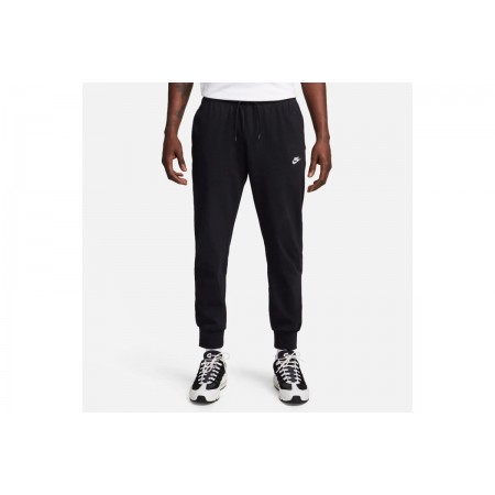 Nike Club Ανδρικό Παντελόνι Φόρμας Μαύρο