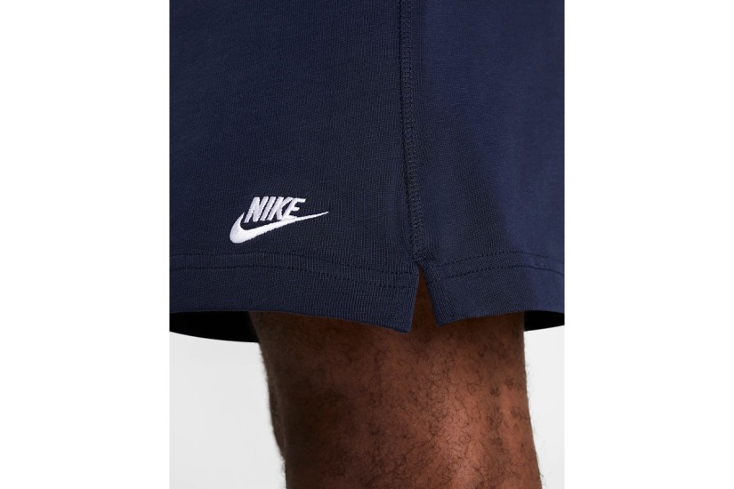 Nike Club Knit Ανδρική Αθλητική Βερμούδα Μπλε Σκούρο