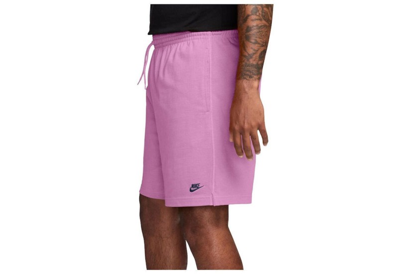 Nike Sportswear Club Knit Ανδρική Αθλητική Βερμούδα Ροζ