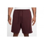 Nike Club Knit Ανδρική Αθλητική Βερμούδα Μπορντό