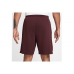 Nike Club Knit Ανδρική Αθλητική Βερμούδα Μπορντό