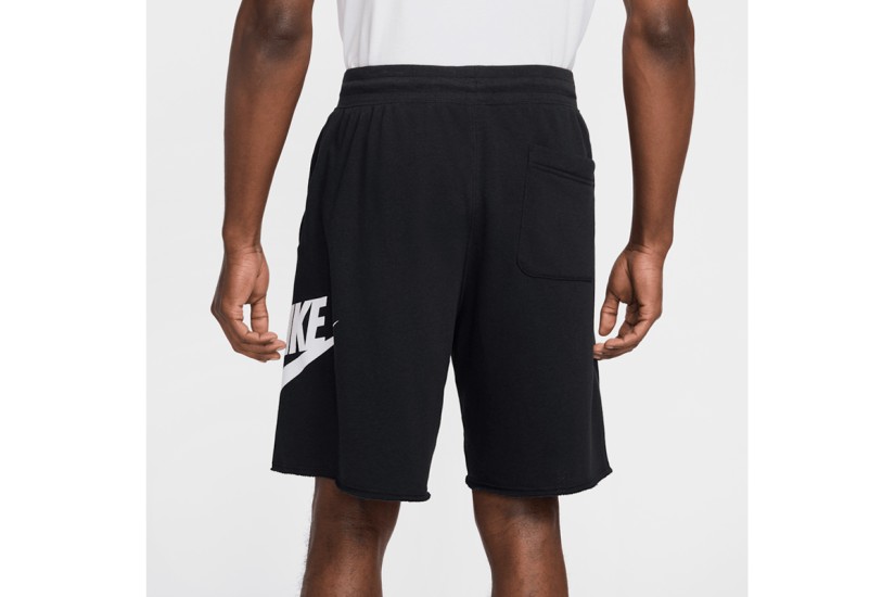 Nike Club Frech Terry Alumni Ανδρική Αθλητική Βερμούδα Μαύρη