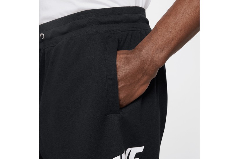 Nike Club Frech Terry Alumni Ανδρική Αθλητική Βερμούδα Μαύρη