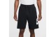 Nike Club Frech Terry Alumni Ανδρική Αθλητική Βερμούδα Μαύρη