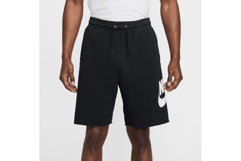 Nike Club Frech Terry Alumni Ανδρική Αθλητική Βερμούδα Μαύρη