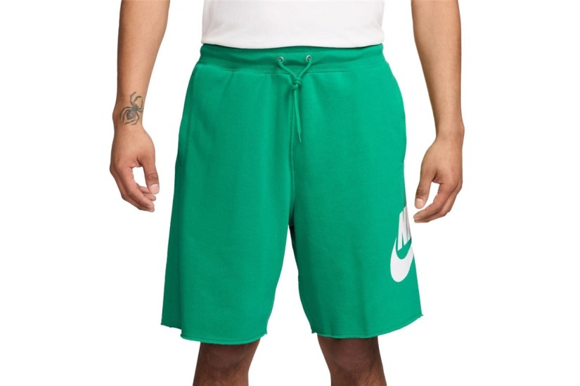 Nike Club Frech Terry Alumni Ανδρική Αθλητική Βερμούδα Πράσινη