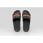 Dsquared2 Logo Ανδρικές Παντόφλες Μαύρα, Πορτοκαλί