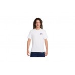 Nike Sportswear Ανδρικό Κοντομάνικο Αθλητικό T-Shirt Λευκό