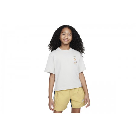Nike Sportswear Παιδικό Κοντομάνικο T-Shirt Λευκό