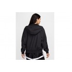 Nike Sportswear Classic Wovens Uv Μπουφάν Αντιανεμικό Γυναικείο (FV6298 010)