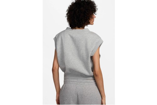 Nike Sportswear Phoenix Fleece Crop Top Αμάνικο Γυναικείο (FV6316 063)