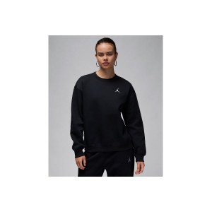 Jordan Brooklyn Fleece Μπλούζα Με Λαιμόκοψη Γυναικεία (FV7074 010)