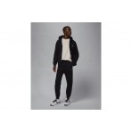 Jordan Brooklyn Fleece Ανδρικό Παντελόνι Φόρμας Μαύρο