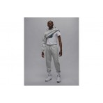 Jordan Brooklyn Fleece Ανδρικό Παντελόνι Φόρμας Γκρι Ανοιχτό