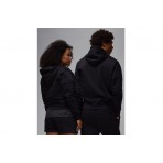 Jordan Brooklyn Fleece Ανδρικό Φούτερ με Κουκούλα Μαύρο