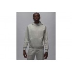 Jordan Brooklyn Fleece Ανδρικό Φούτερ με Κουκούλα Γκρι Ανοιχτό